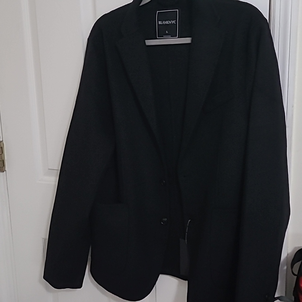 NWT Men's Wool blend blazer size L